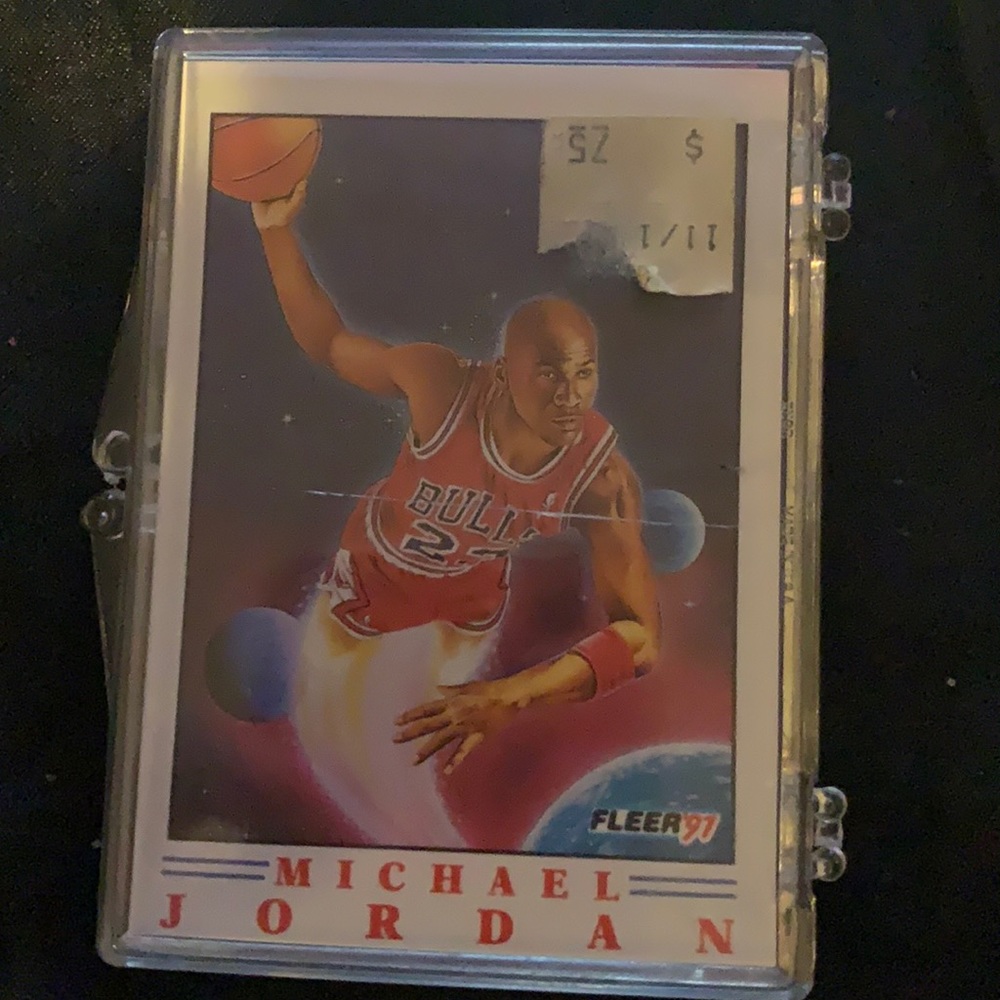 Michael Jordan card collector kept